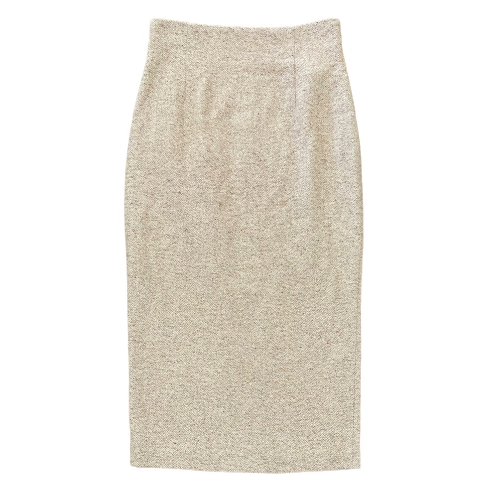 Vintage Emanuel Ungaro Silk Blend Pencil Skirt